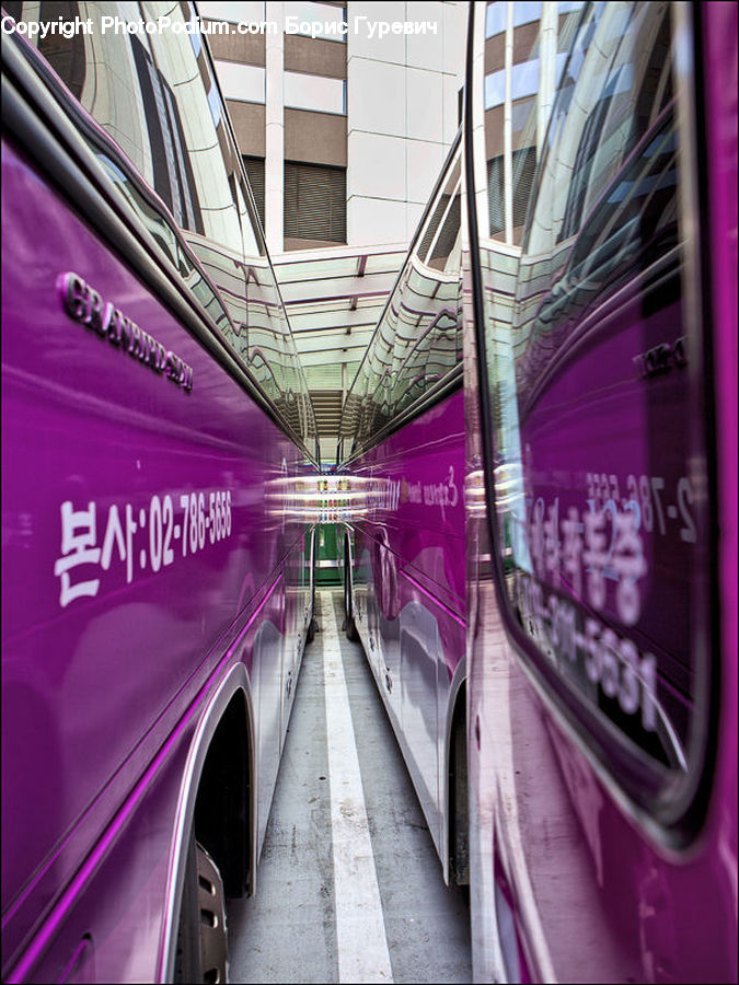 Corridor, Subway, Train, Train Station, Vehicle, Building, Canopy