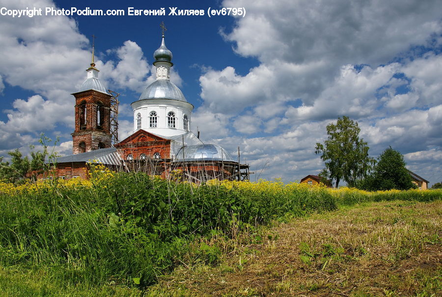 Greenhouse, Architecture, Church, Worship, Housing, Monastery, Bell Tower