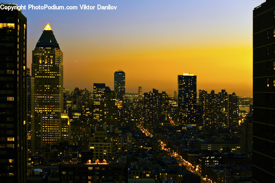 City, Downtown, Metropolis, Urban, Architecture, High Rise, Skyscraper