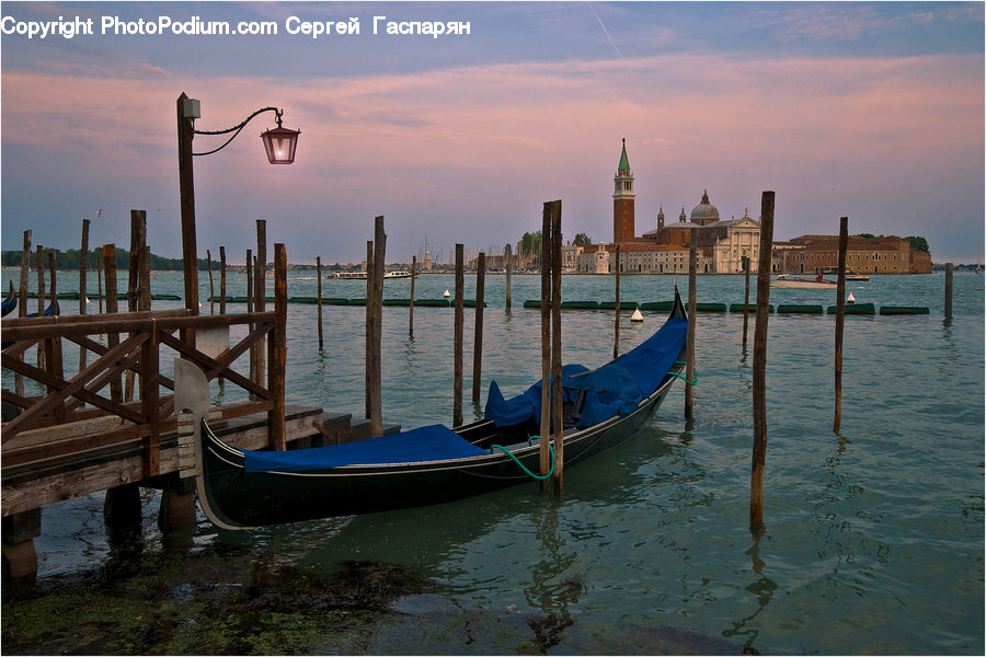 Boat, Gondola, Watercraft, Playground, Dock, Landing, Pier