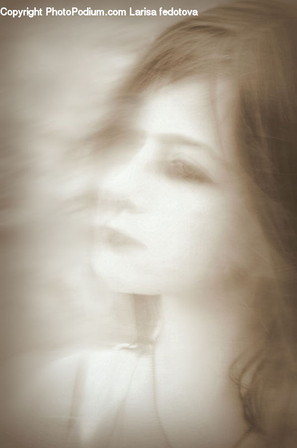 Light, Face, Selfie, Female, Girl, Head, Portrait