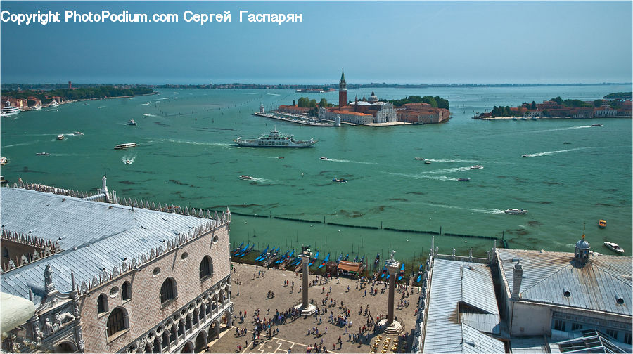 Aerial View, Ferry, Freighter, Ship, Tanker, Vessel, Architecture