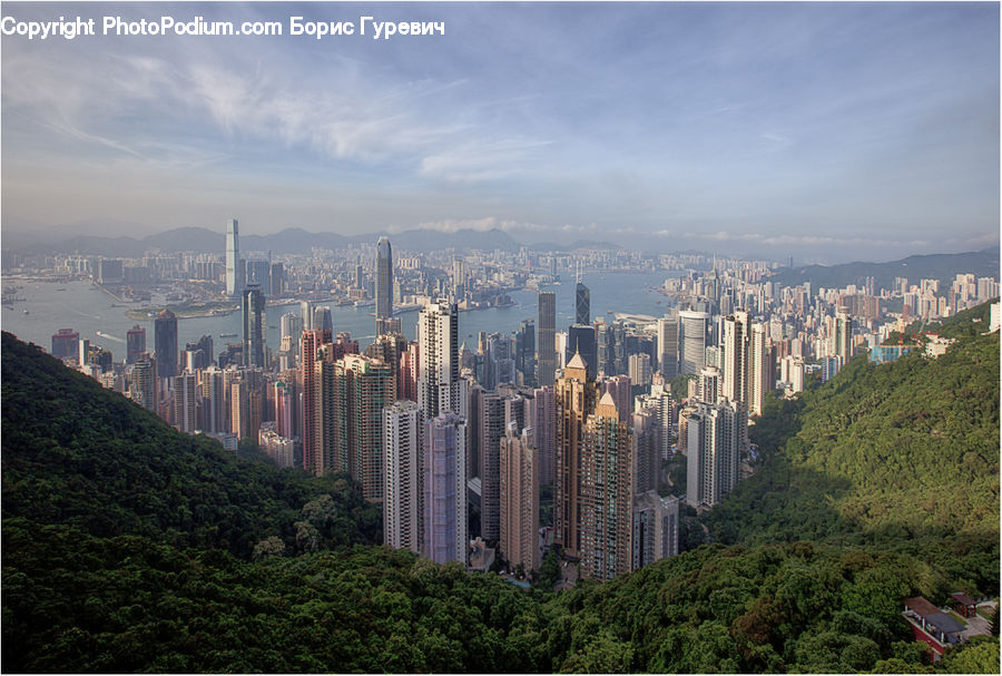 City, Downtown, Metropolis, Urban, Building, High Rise, Landscape