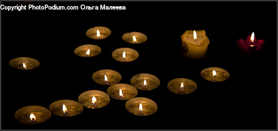 Candle, Fire, Flame, Lighting
