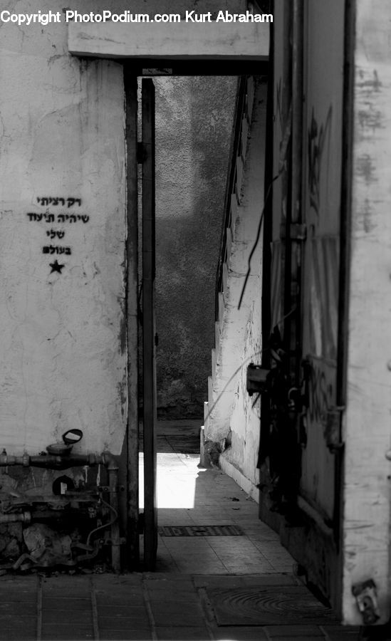Alley, Alleyway, Road, Street, Town, Dock, Landing