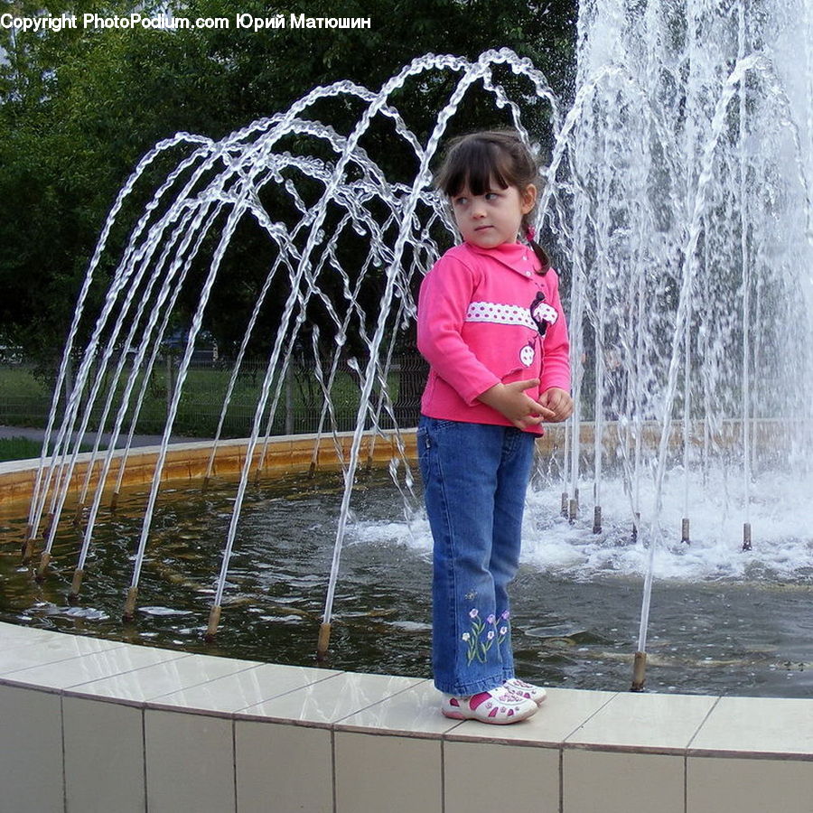Human, People, Person, Fountain, Water, Boat, Watercraft