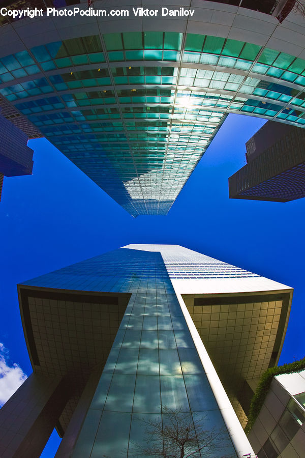 Architecture, City, Downtown, High Rise, Skyscraper, Building, Office Building