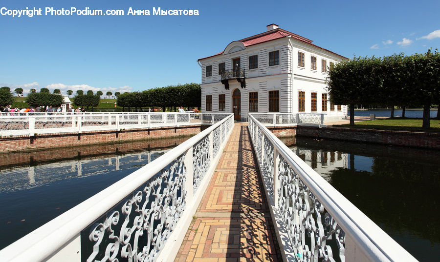 Boardwalk, Deck, Path, Sidewalk, Walkway, Building, Patio