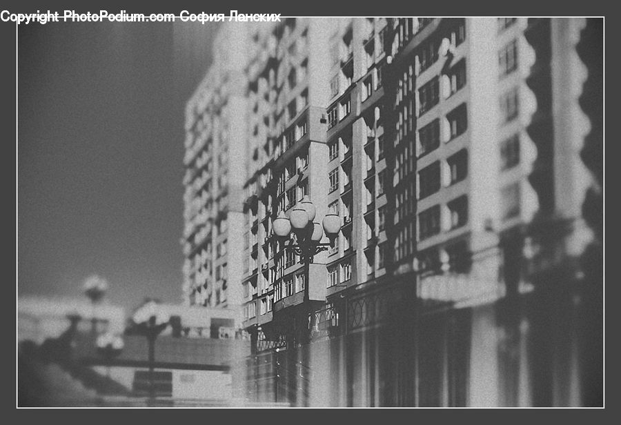 Building, City, High Rise, Flyer, Poster, Brochure, Apartment Building