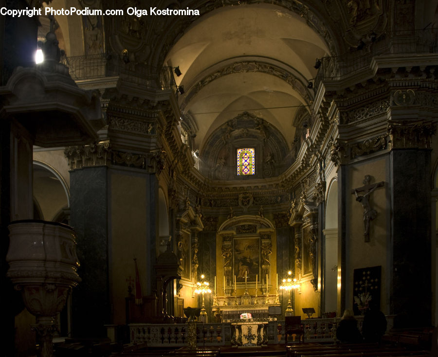 Aisle, Corridor, Architecture, Cathedral, Church, Worship, Arch