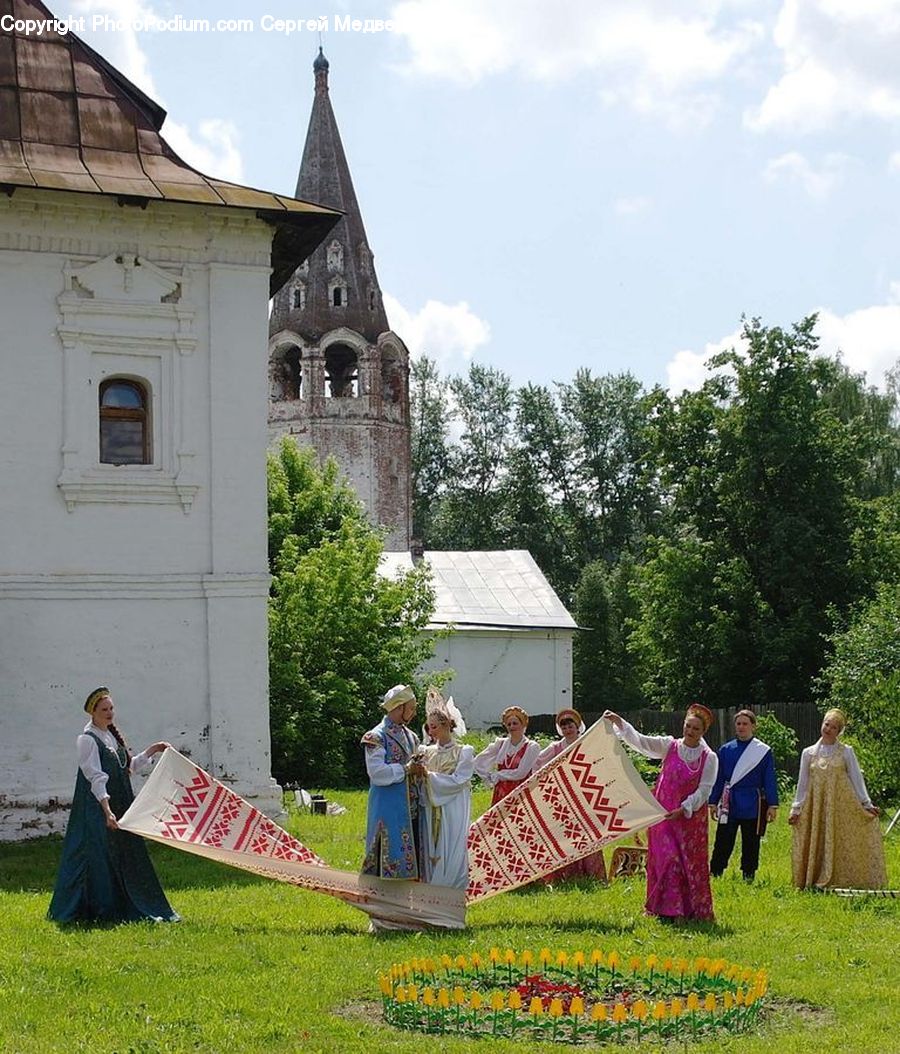 Building, Housing, Villa, Architecture, Church, Worship, Backyard