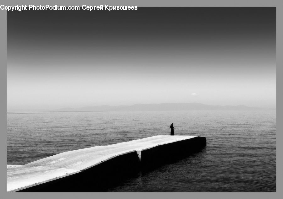 Dock, Landing, Pier, Coast, Outdoors, Sea, Water