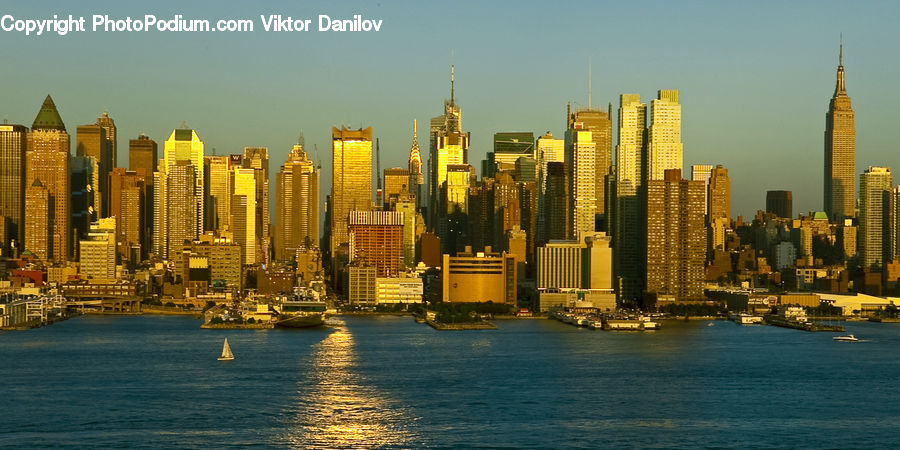 City, Downtown, Metropolis, Urban, Building, Architecture, High Rise