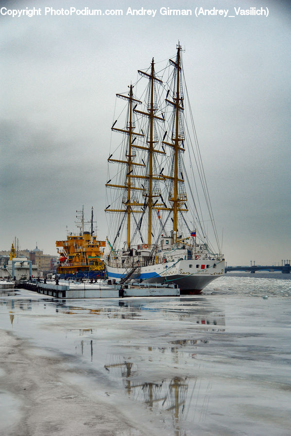 Ship, Vessel, Boat, Dinghy, Sailboat, Watercraft, Dock