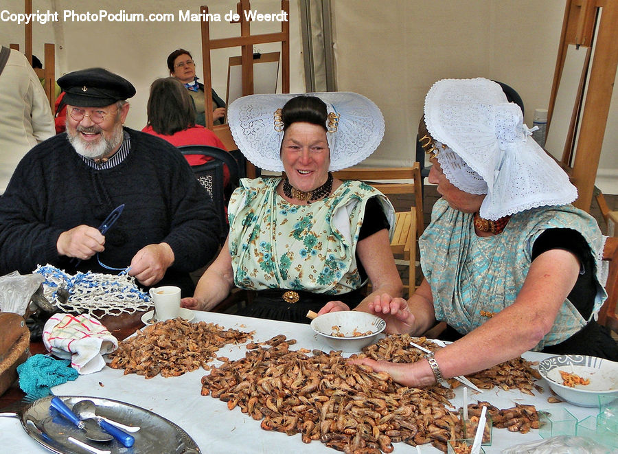People, Person, Human, Bonnet, Hat, Bean, Produce