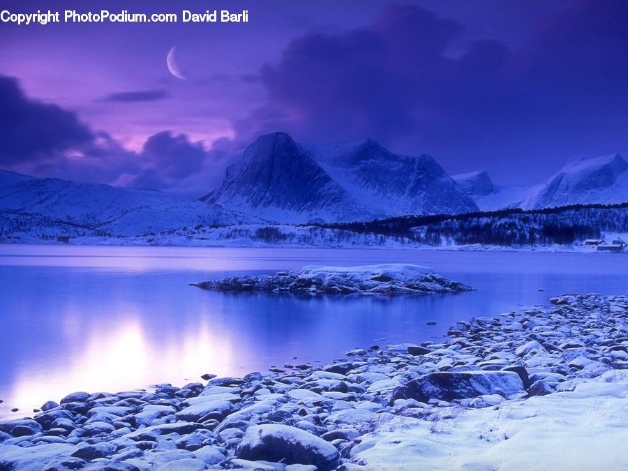 Arctic, Glacier, Ice, Mountain, Outdoors, Snow, Lagoon