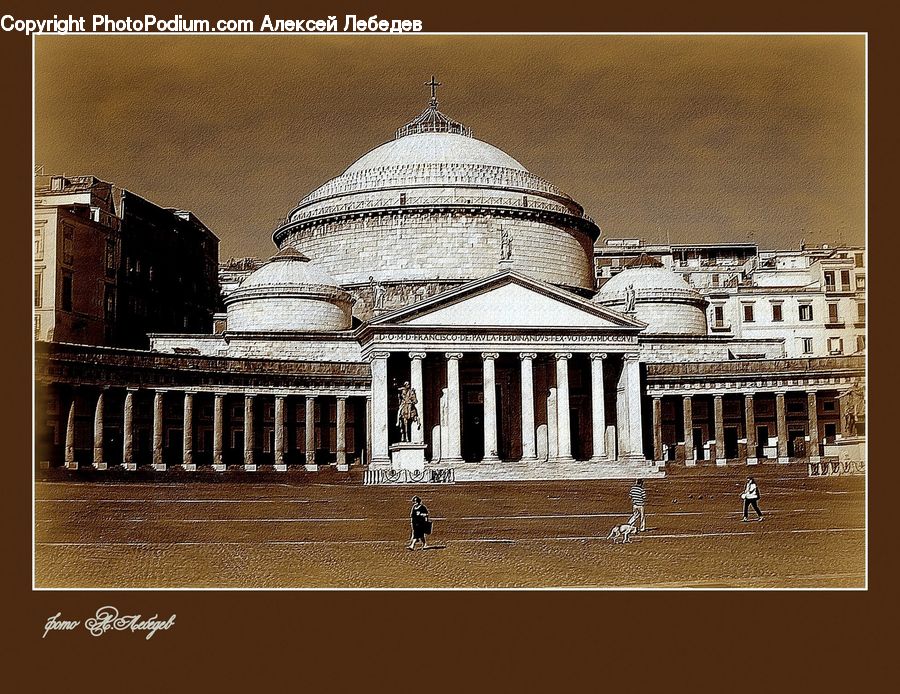 Architecture, Dome, Court, Mosque, Worship, Building, Column