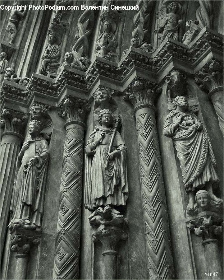 Architecture, Cathedral, Church, Worship, Art, Sculpture, Statue