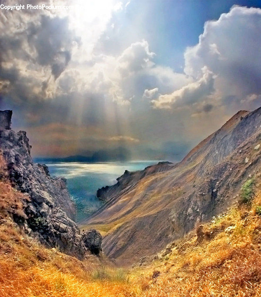 Azure Sky, Cloud, Outdoors, Sky, Cumulus, Alps, Crest