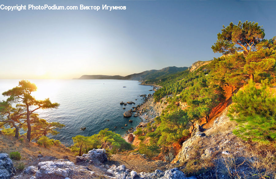 Promontory, Coast, Outdoors, Sea, Water, Landscape, Nature