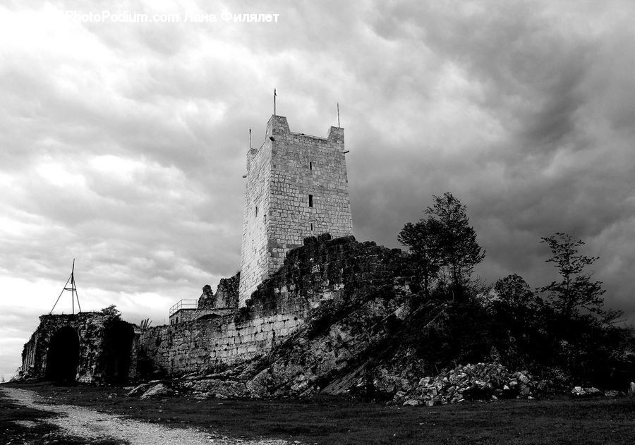 Architecture, Castle, Fort, Tower, Building, Hut, Shelter