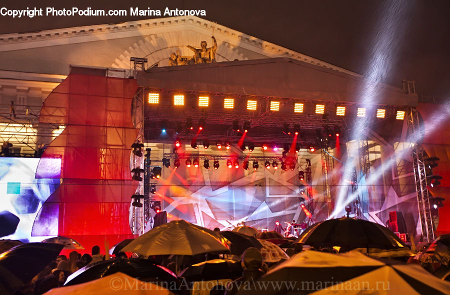 Stage, Lighting, Computer, Electronics, LCD Screen, Laptop, Pc