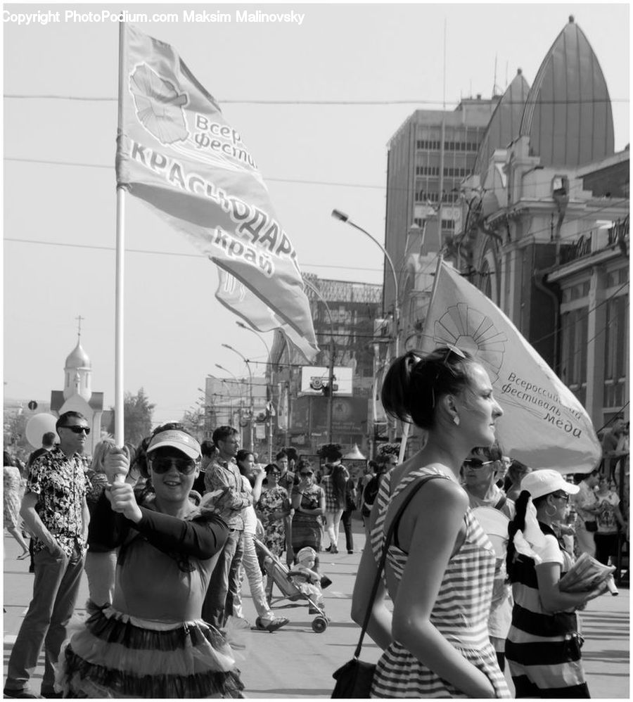 Human, People, Person, Umbrella, Performer, Carnival, Crowd