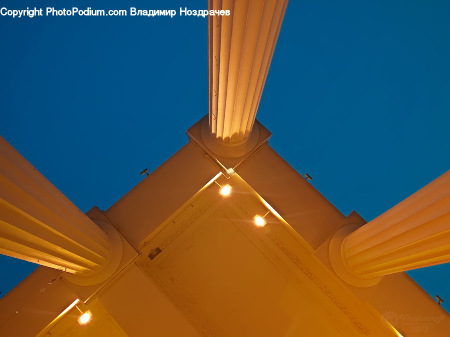 Light Fixture, Building, Architecture, Convention Center, Beacon, Lighthouse, Water Tower