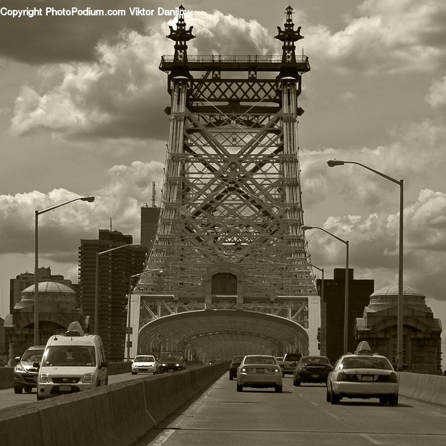 Architecture, Observatory, Planetarium, Bridge, Tower, Cab, Car