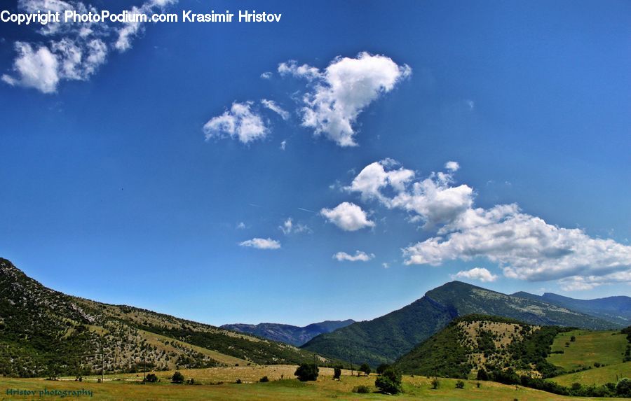 Cloud, Cumulus, Sky, Azure Sky, Outdoors, Nature, Landscape