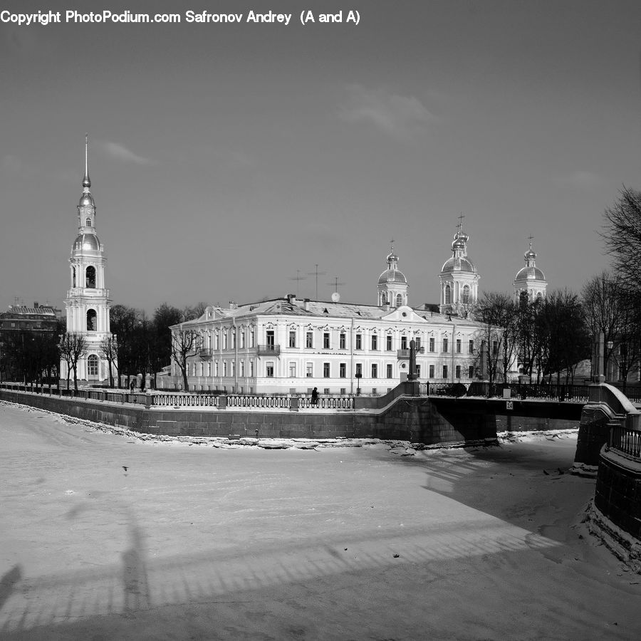 Architecture, Castle, Fort, Downtown, Plaza, Town Square, Cathedral