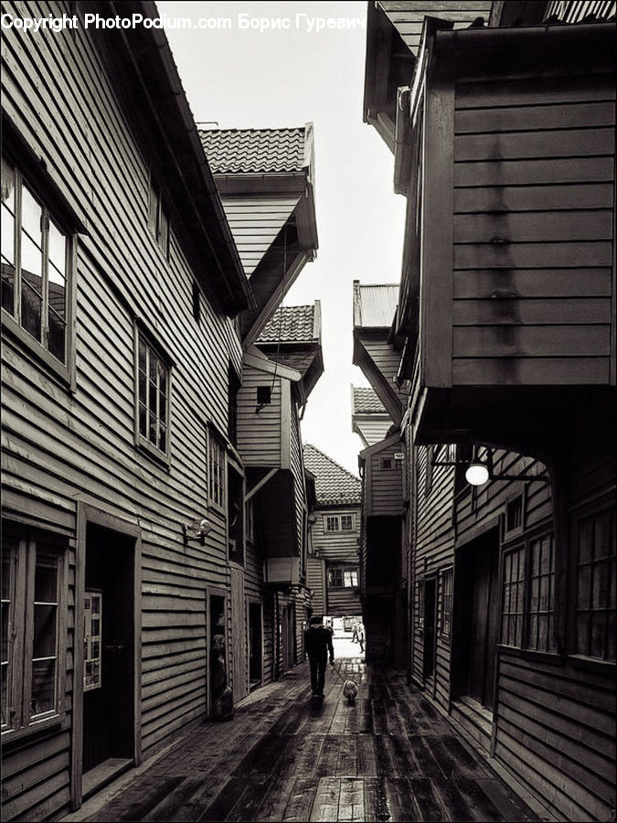 Alley, Alleyway, Road, Street, Town, City, Downtown
