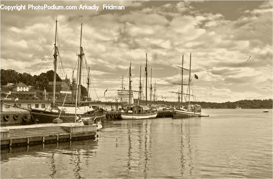 Boat, Watercraft, Dock, Landing, Pier, Yacht, Port