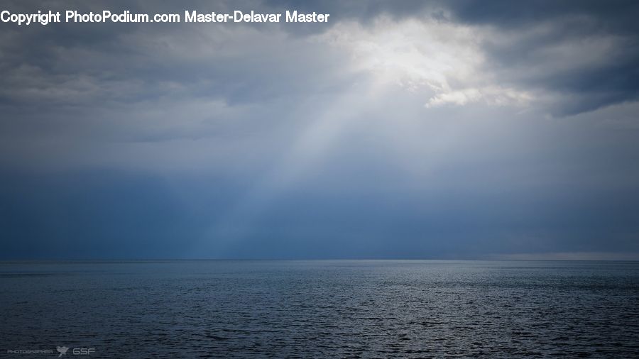Azure Sky, Cloud, Outdoors, Sky, Sea, Water, Ocean