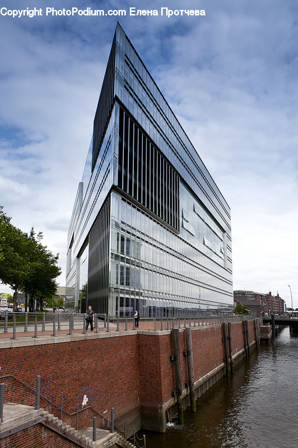 Brick, Building, Office Building, Architecture, Convention Center, Apartment Building, High Rise