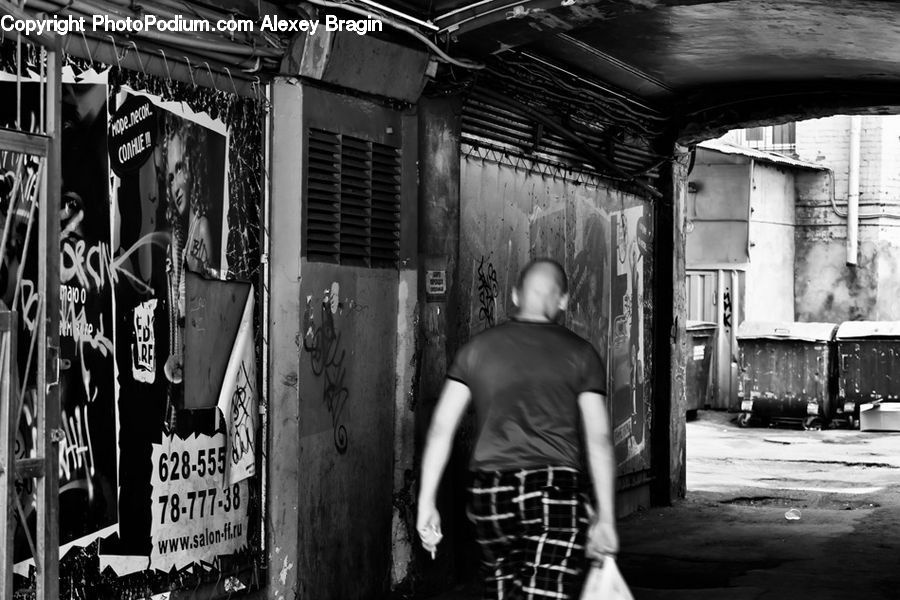 Back, Alley, Alleyway, Road, Street, Town, Shop