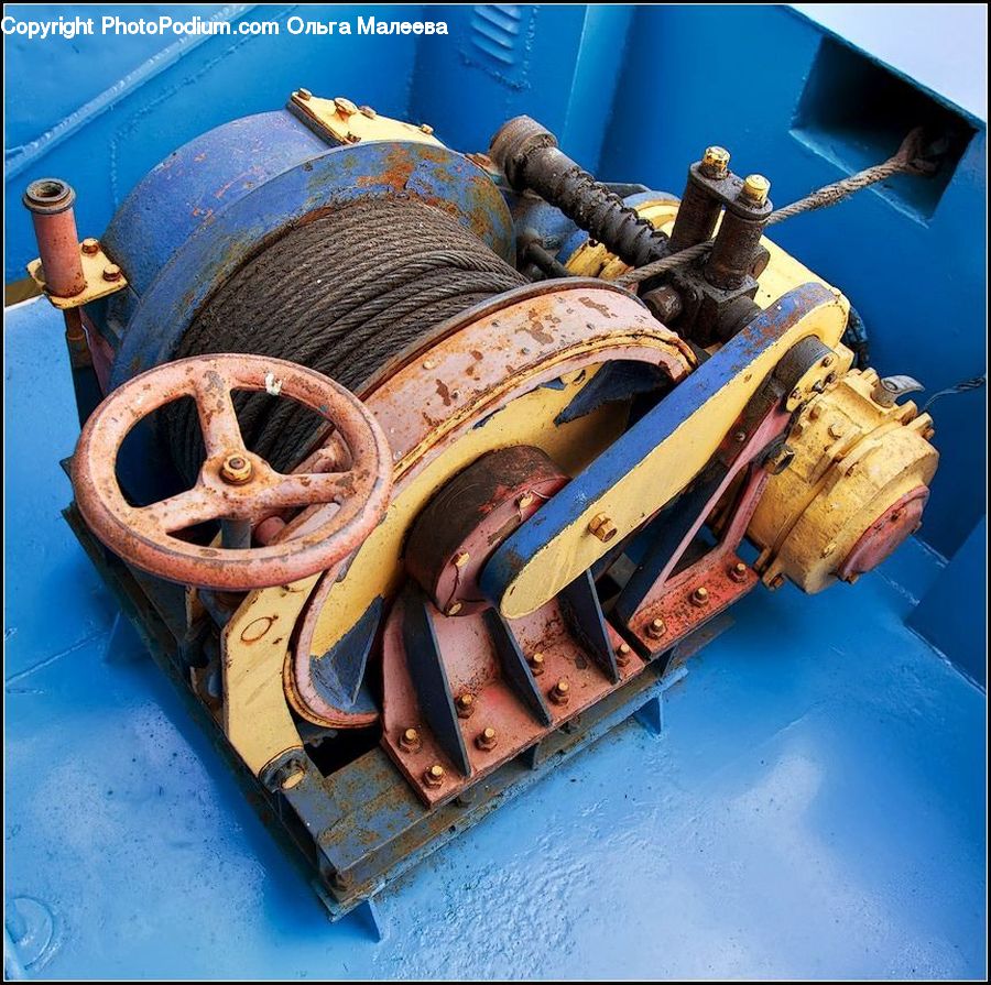 Rust, Engine, Machine, Motor