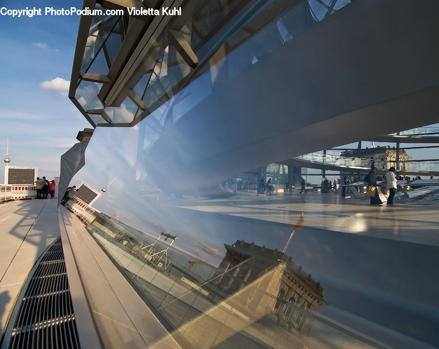 Deck, Porch, Triangle, Airfield, Airplane, Airport, Freeway