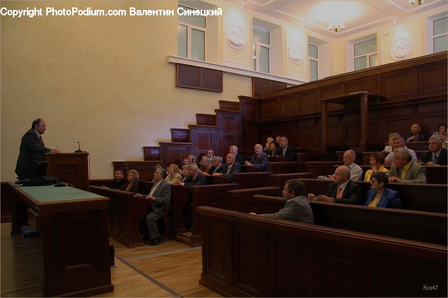People, Person, Human, Jury, Sitting, Couch, Furniture