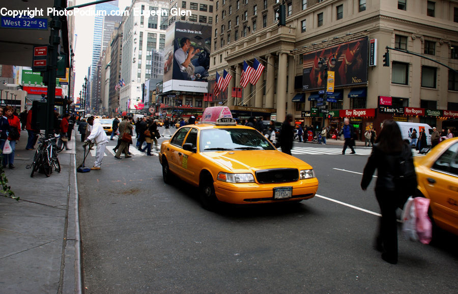 People, Person, Human, Cab, Car, Taxi, Vehicle