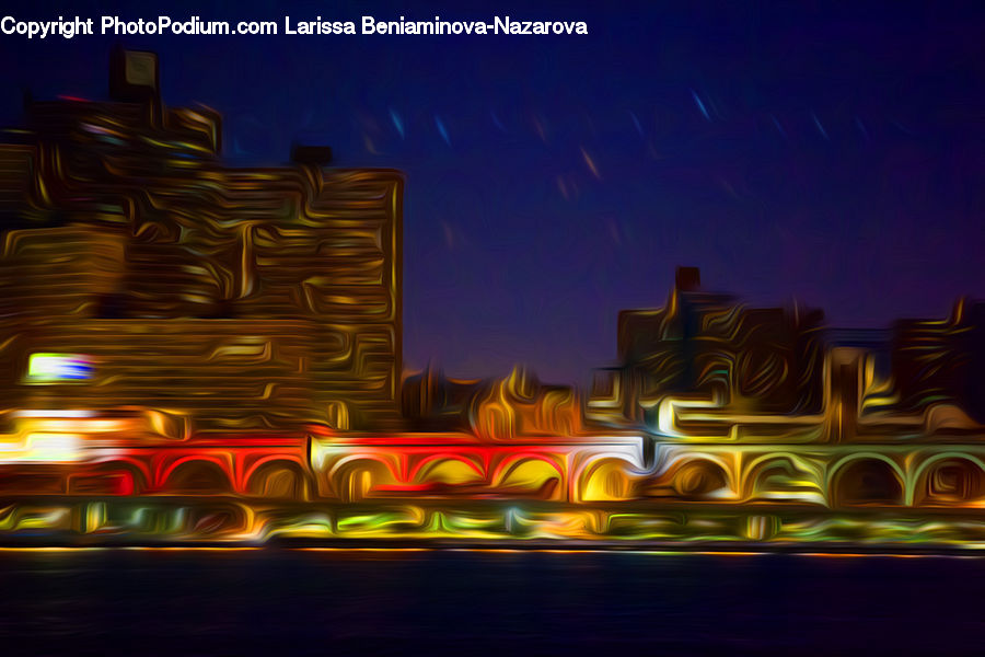 Architecture, Downtown, Plaza, Town Square, Art, City, Metropolis