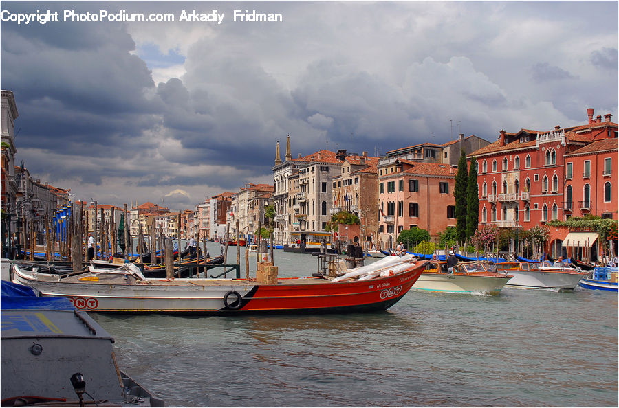Boat, Watercraft, Dock, Port, Waterfront, Gondola, Harbor