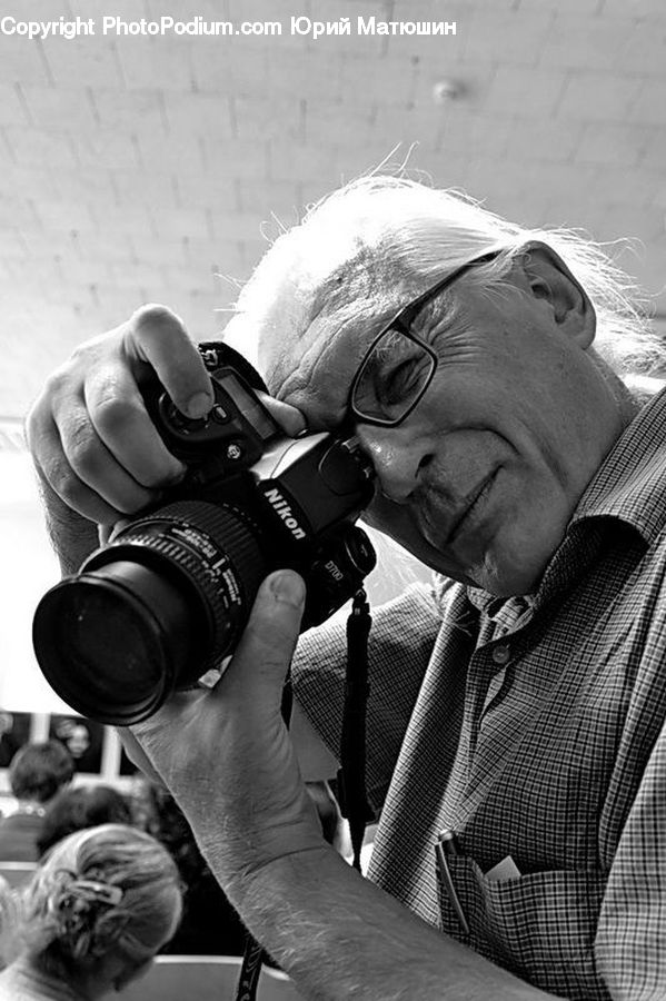 Person, Photographer, People, Human, Camera, Electronics