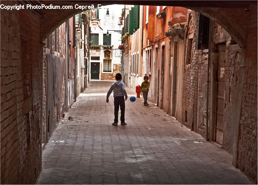 Road, Street, Town, Alley, Alleyway, Cobblestone, Pavement