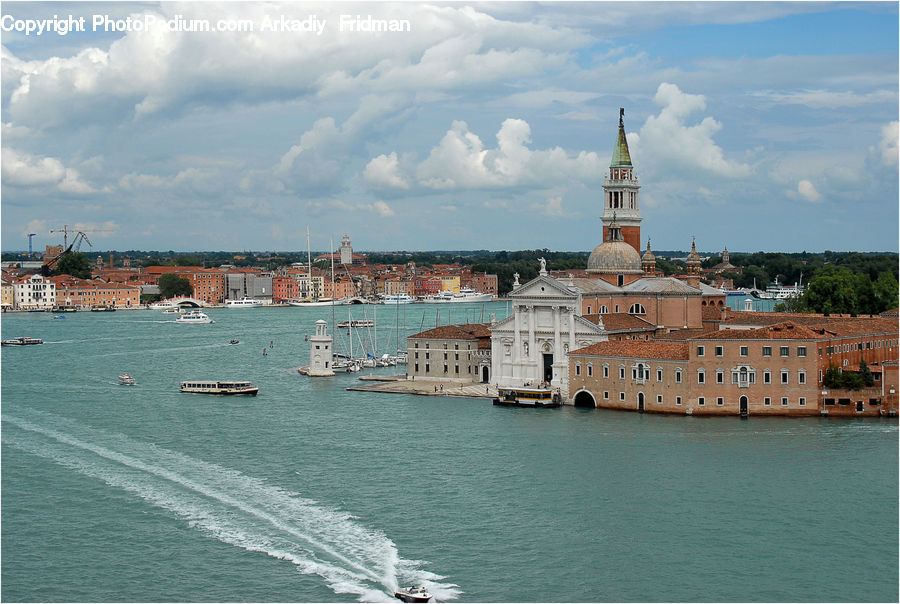 Dock, Port, Waterfront, Architecture, Bell Tower, Clock Tower, Tower