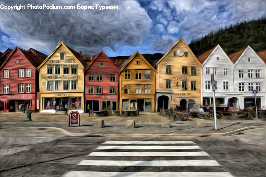 Art, Graffiti, Mural, Wall, Asphalt, Road, Zebra Crossing