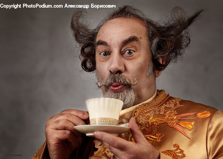People, Person, Human, Coffee Cup, Cup, Eating, Finger