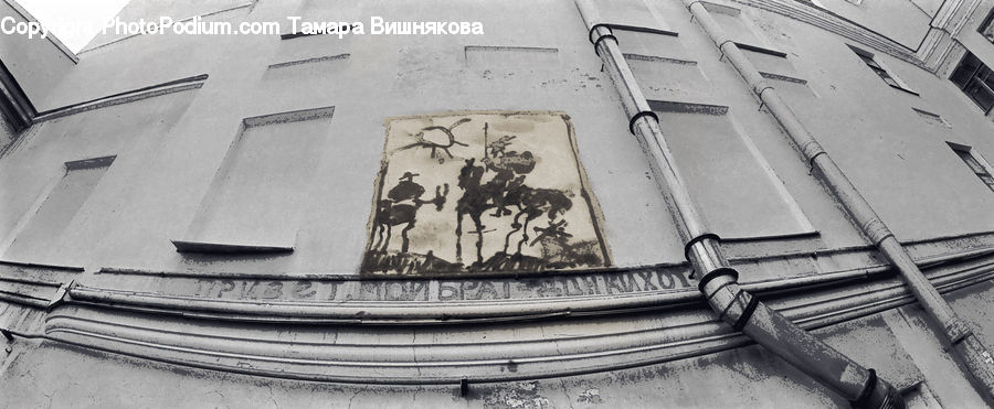 Stencil, Column, Pillar, Alphabet, Text, Flyer, Poster
