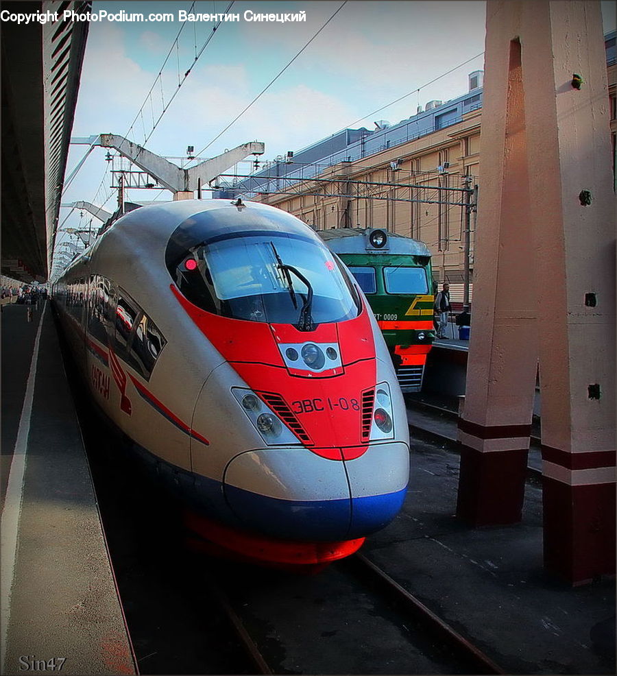 Train, Vehicle, Boat, Watercraft, Engine, Machine, Motor