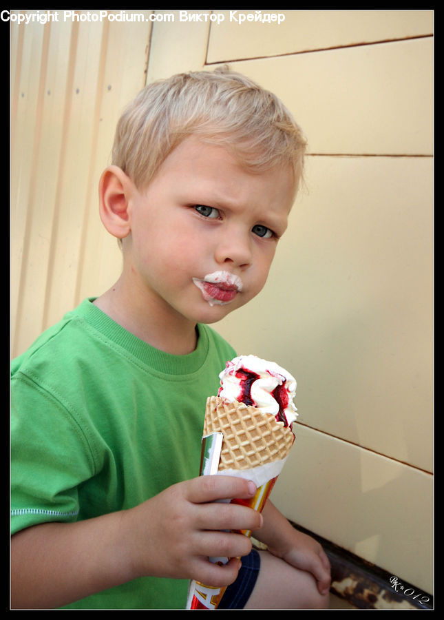 People, Person, Human, Cream, Creme, Dessert, Food